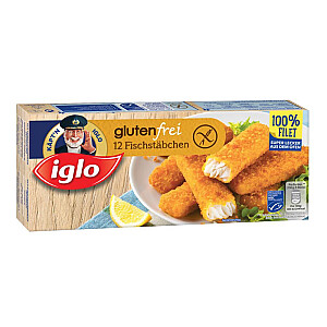 Iglo Fischstäbchen MSC glutenfrei, 12 Stück
