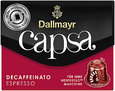 Dallmayr 10 Capsa Espresso Decaffeinato