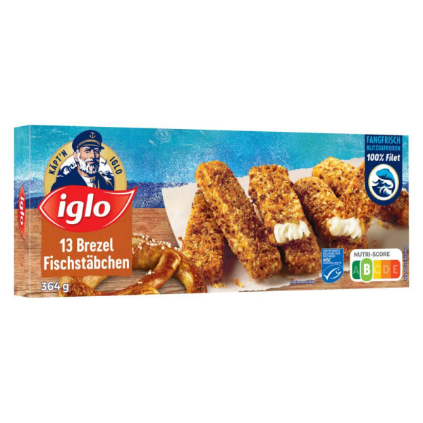 Iglo MSC 13 Brezel Fischstäbchen