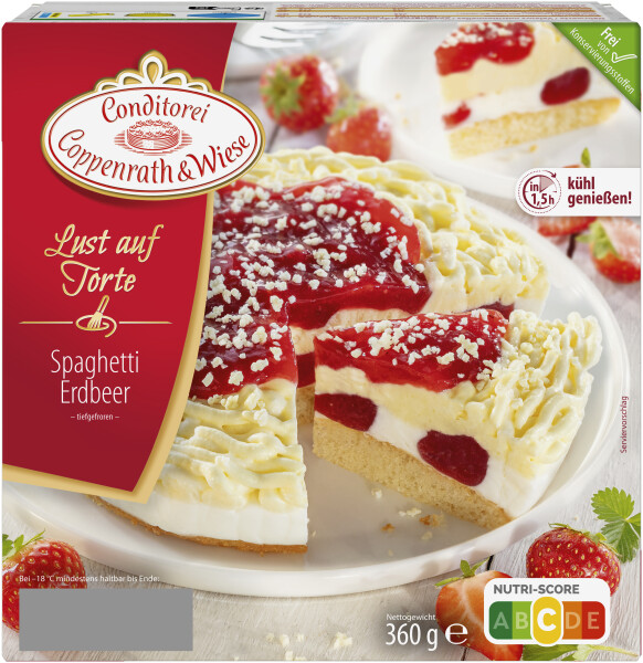 Coppenrath & Wiese  Spaghetti-Erdbeer-Torte