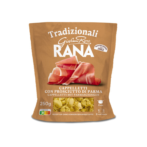 Rana Tradizionali Cappelletti mit Parmaschinken