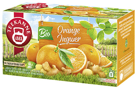 Teekanne BIO Orange Ingwer
