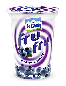 nöm fru fru Heidelbeere