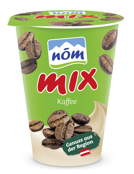 nöm mix Kaffee Fruchtjoghurt