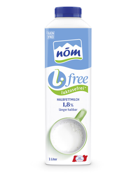 nöm l.free Halbfettmilch 1.8%