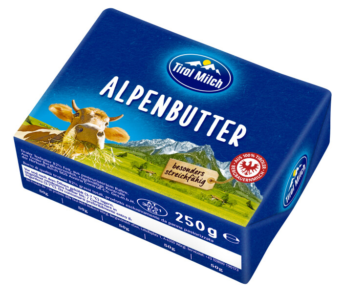 Tirol Milch Süßrahm Alpenbutter