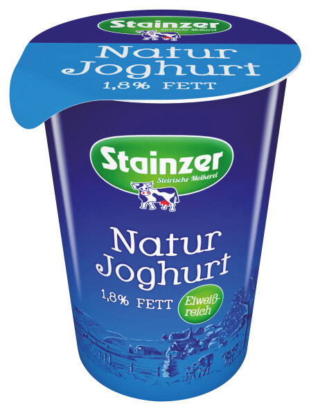 Stainzer Joghurt natur 1,8%