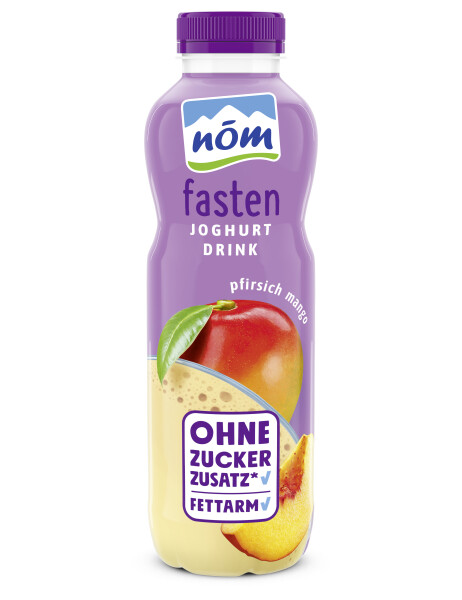 nöm fasten Pfirsich-Mango Joghurtdrink