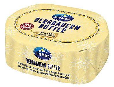Tirol Milch Bergbauern Butter