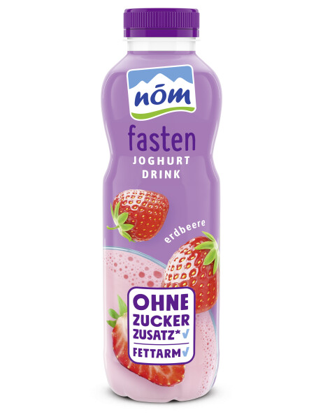 nöm fasten Erdbeere Joghurtdrink