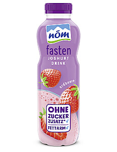 nöm fasten Erdbeere Joghurtdrink