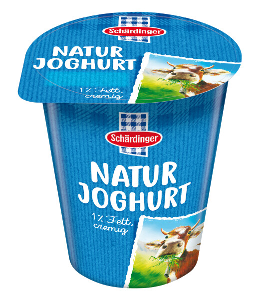 Schärdinger Naturjoghurt cremig 1%