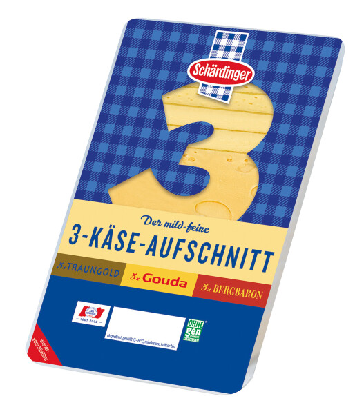 Schärdinger 3-Käse Aufschnitt