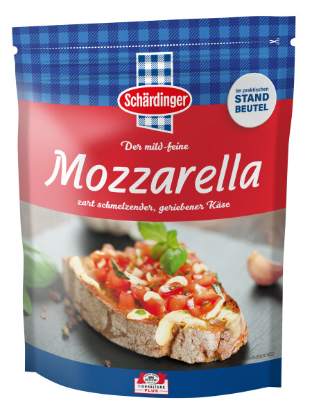 Schärdinger Mozzarella gerieben