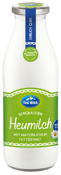 Tirol Milch Heumilch m. natürlichen Fettgehalt