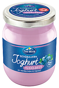 Tirol Milch Bergbauernjoghurt Heidelbeere 