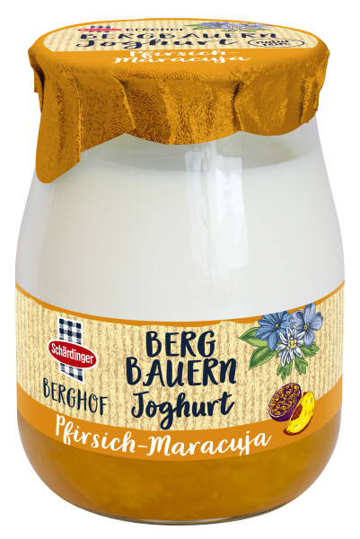Schärdinger Berghof Pfirsich Maracuja Joghurt