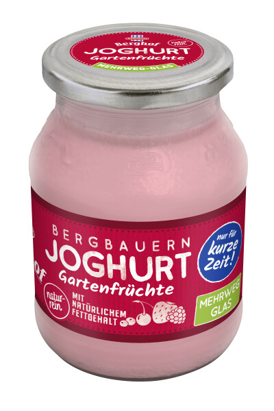 Schärdinger Bergbauern Joghurt Gartenfrüchte
