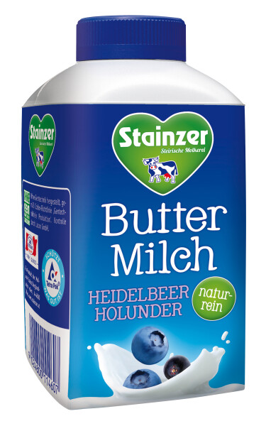 Stainzer Buttermilch Heidelbeer-Holunder