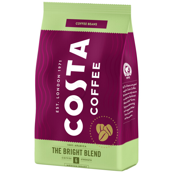 Costa Coffee Bright Blend Bohne