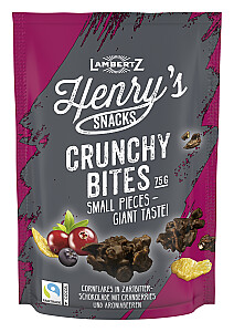 Lambertz Henry's Snacks Choco Cranberry zartbitter