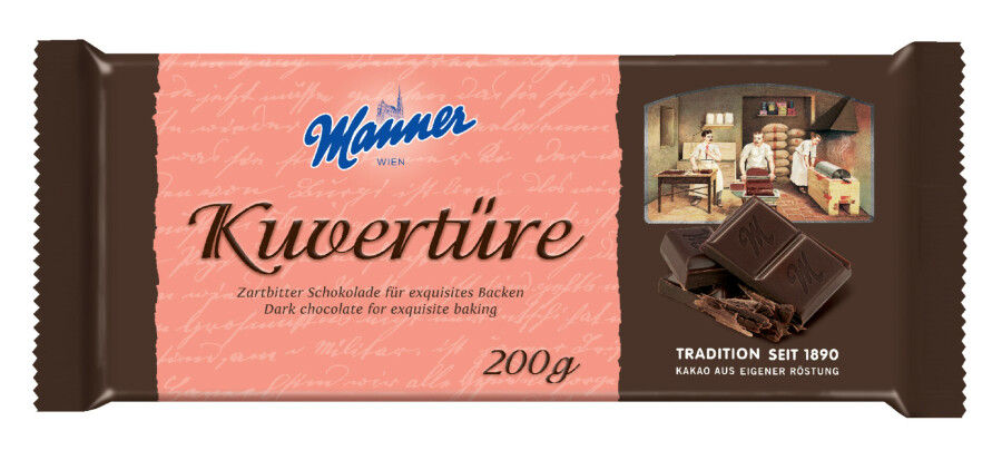 Manner Kuvertüre Zartbitter