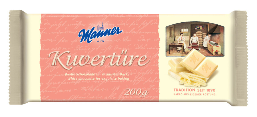 Manner Kuvertüre weiß