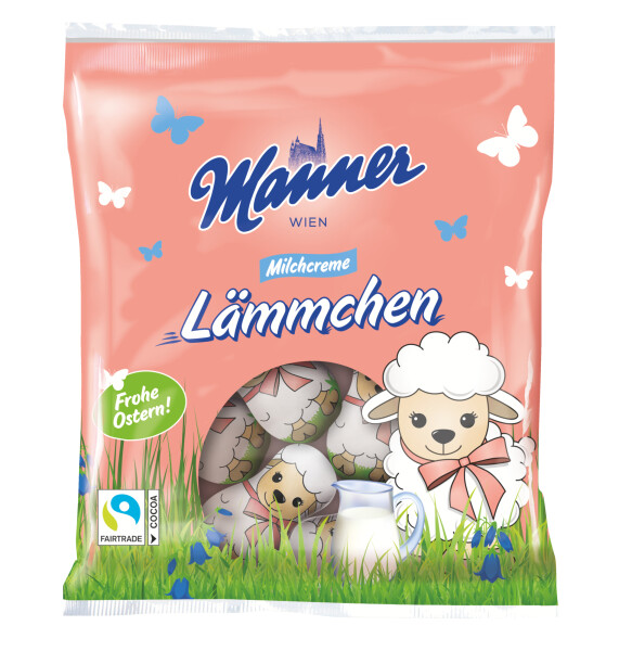 Manner Milchcreme Lämmchen