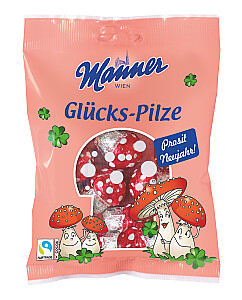 Manner Glücks-Pilze