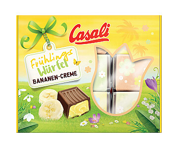Casali Frühlingswürfel Bananen-Creme