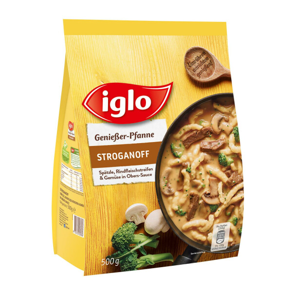 Iglo Genießer Pfanne Stroganoff
