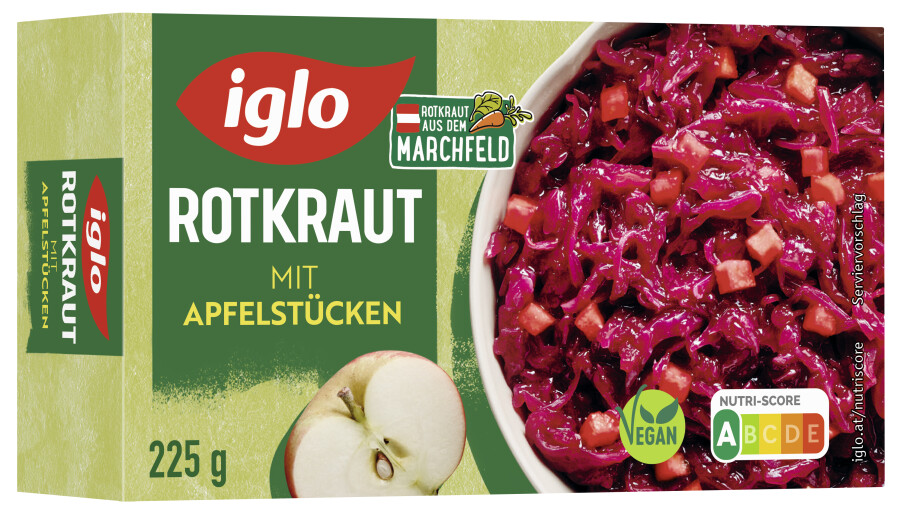 iglo Rotkraut mit Apfel