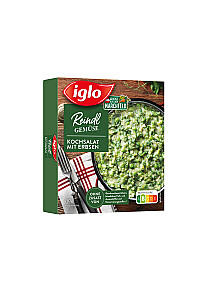 Iglo Kochsalat mit Erbsen