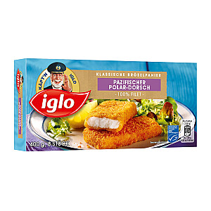 Iglo Pazifischer Polar-Dorsch paniert
