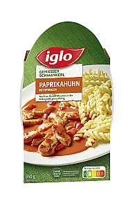 Iglo Genießer Schmankerl Paprikahuhn mit Spiralen