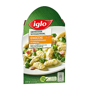 Iglo Genießer Schmankerl Gnocchi in Schinken-Käsesauce