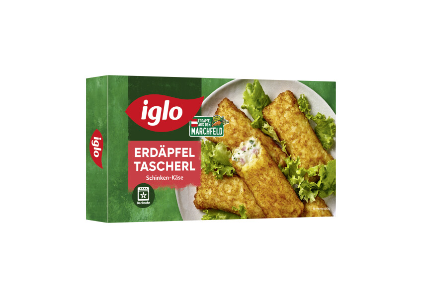 Iglo Schinken-Käse Erdäpfeltascherl