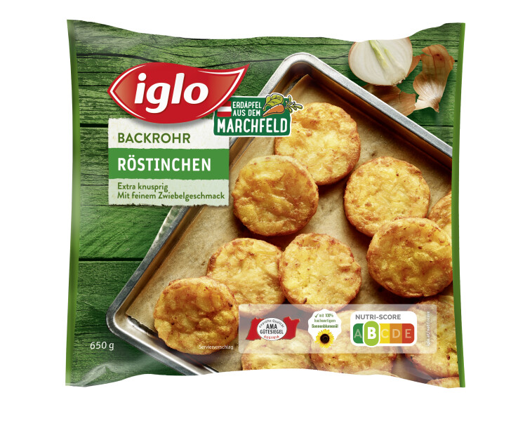 Iglo Backrohr Röstinchen