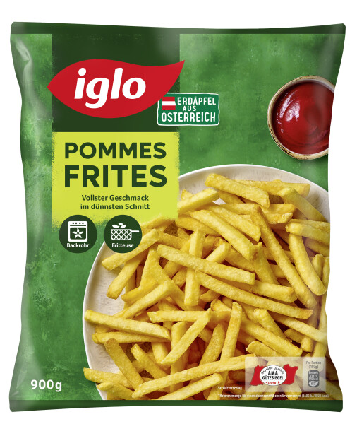 Iglo Backrohr-Friteusse Pommes Frites