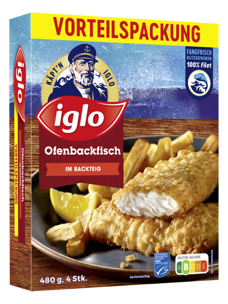 Iglo Ofenbackfisch Vorteilspackung