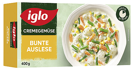 Iglo Gemüse à la Crème Bunte Auslese