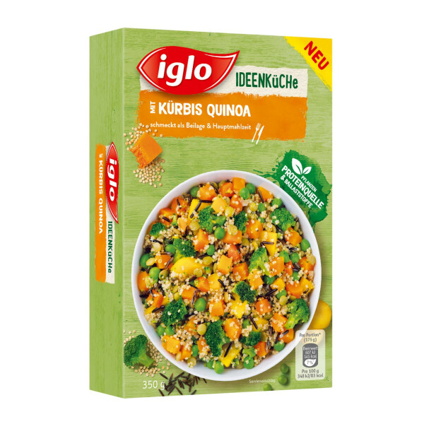 Iglo Ideenküche Kürbis Quinoa