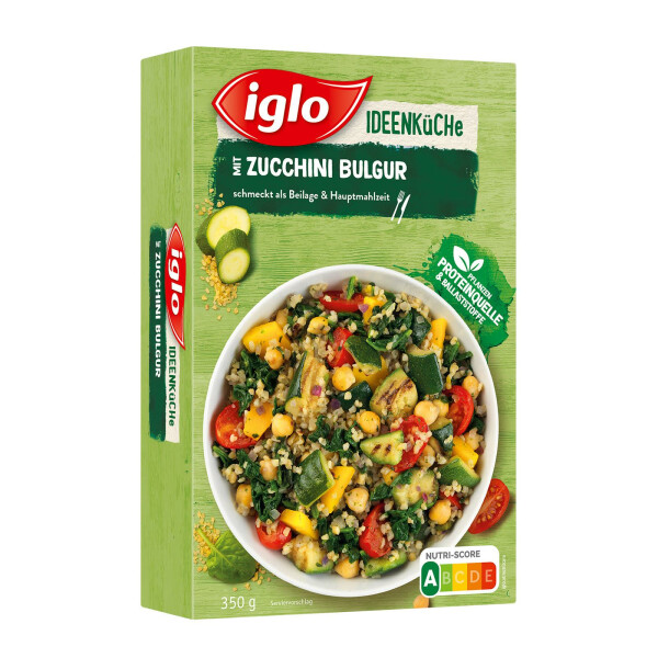 Iglo Ideenküche Zucchini Bulgur