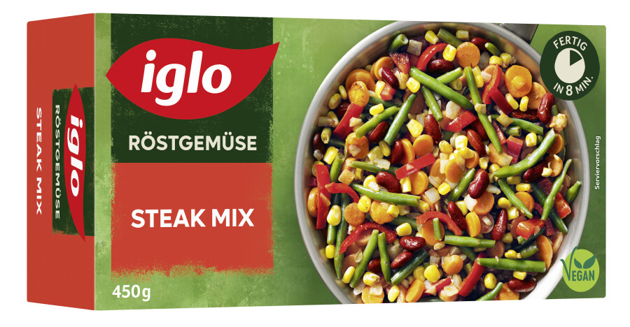 Iglo Röstgemüse Steak Mix