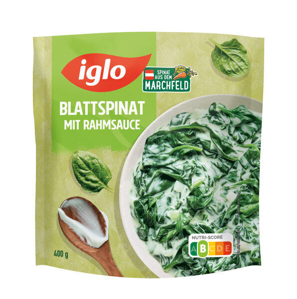 Iglo Rahm-Blattspinat