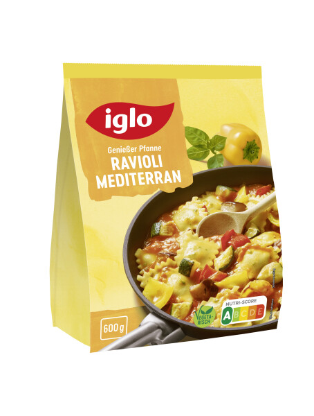Iglo Genießer Pfanne  Ravioli Mediterran