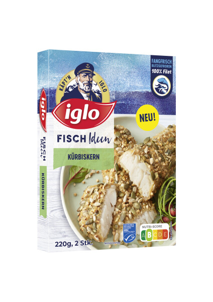 Iglo Fisch Ideen Kürbiskern