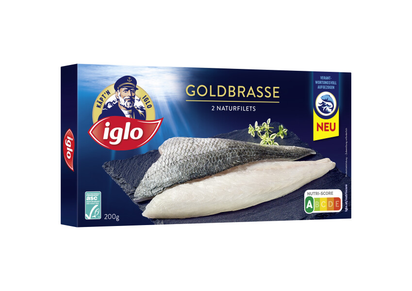 iglo ASC Goldbrasse Naturfilets