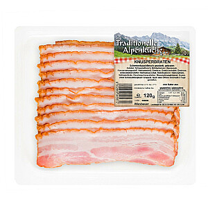 Wiesbauer Knusperbraten geschnitten