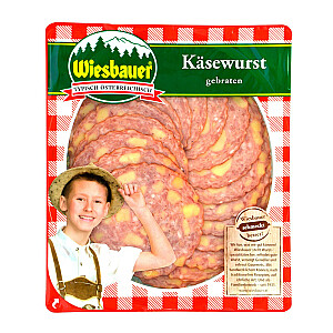 Wiesbauer Gebratene Käsewurst Geschnitten